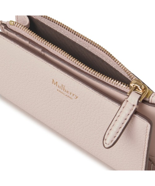 Mulberry ENGLAND 2つ折り財布　未使用品 美品 MULBERRY マルベリー 二つ折り財布 ダークグリーン系