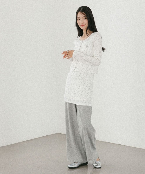 Heather(ヘザー)の「パターンメッシュカット2Pワンピース 571639(ワンピース・レディース・グレー系その他/ホワイト系その他/ネイビー・FREE)」の7枚目の写真