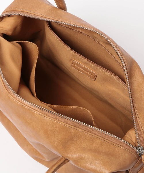 GLOBAL WORK（グローバルワーク）の「スペ軽チャーム付きボストン/495720（ボストンバッグ・レディース・ブラック/ベージュ/ブラウン/ホワイト系その他/ワインレッド/ブラウン系その他7/ライトイエロー/パープル系その他2/ブラウン系その他6/オフホワイト・ONE SIZE）」の22枚目の写真