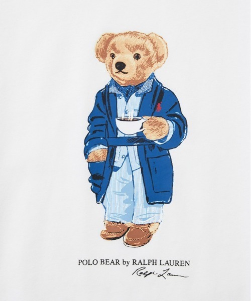 POLO RALPH LAUREN（ポロ ラルフ ローレン）の「【POLO RALPH LAUREN】モーニングローブベア セット（ルームウェア/パジャマ・メンズ・ホワイト・MEDIUM/LARGE）」の6枚目の写真