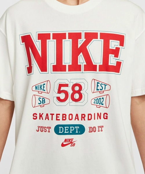 NIKE SB（ナイキエスビー）の「NIKE SB/ナイキエスビー 半袖 Tシャツ フロントプリント M90 OC アスレチック S/S T HV1312-010/HV1312-133（Tシャツ/カットソー・メンズ・ブラック/アイボリー・M/L/XL）」の5枚目の写真