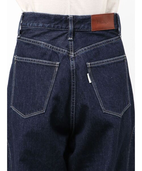 Htage】サイドカットデザインルーズデニム（デニムパンツ）｜Htage