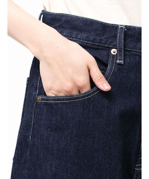 Htage（テージ）の「【Htage】サイドカットデザインルーズデニム（デニムパンツ・レディース・インディゴブルー・24inch/25inch/26inch）」の20枚目の写真
