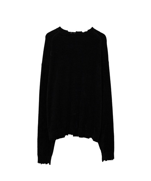 セール】Distressed Knit Sweater（ニット/セーター）｜Maison MIHARA