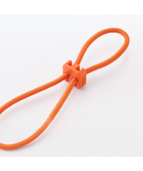 無印良品（ムジルシリョウヒン）の「ロック付き結束ゴムバンド　３色セット　オレンジ・ライトグレー・ダークグレー（ステーショナリー・メンズ・その他・FREE）」の4枚目の写真