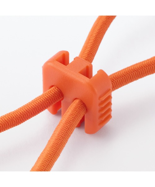 無印良品（ムジルシリョウヒン）の「ロック付き結束ゴムバンド　３色セット　オレンジ・ライトグレー・ダークグレー（ステーショナリー・メンズ・その他・FREE）」の3枚目の写真