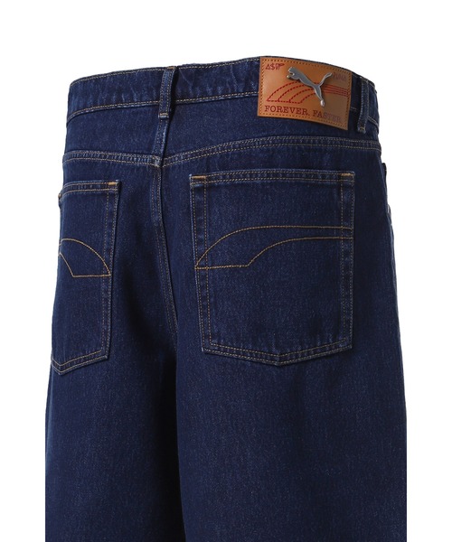 PUMA×ASAP ROCKY デニムショーツ PUMA x A$AP ROCKY Denim Shorts | Blue | FARFETCH