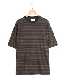 marka | marka / マーカ：BORDER TEE - 60/1 ORGANIC MELANGE BORDER -：M25C-93CS01B[COR](Tシャツ/カットソー)