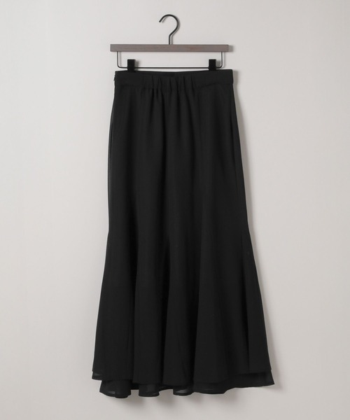 eL(エル)の「【eL】Tight Flare Skirt/572923(スカート・レディース・ネイビー/ブラック・FREE)」の13枚目の写真