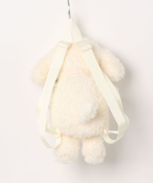 Kids Foret（キッズフォーレ）の「プードルリュック（バックパック/リュック・キッズ・オフホワイト/ベージュ・FREE）」の3枚目の写真