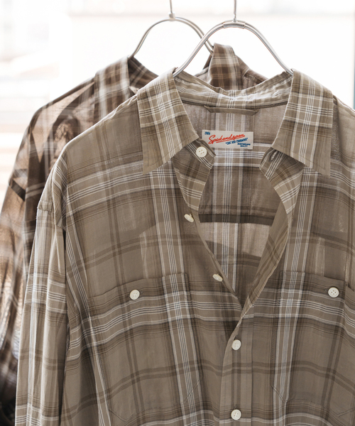 Spick & Span（スピックアンドスパン）の「《WEB限定 / 追加》コットンボイルチェックシャツ（シャツ/ブラウス・レディース・その他6/マルチ・FREE）」の5枚目の写真