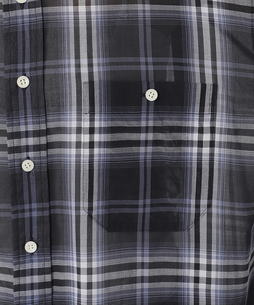 Spick & Span 25SSコットンボイルチェックシャツ　スピック＆スパン WEB限定追加》コットンボイルチェックシャツ（シャツ／ブラウス