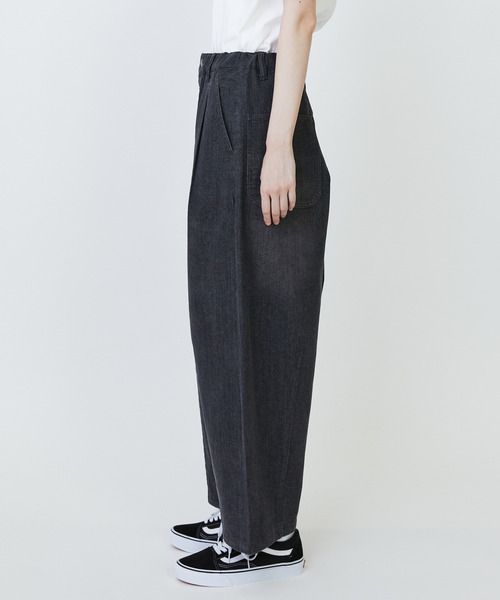 FRAPBOIS(フラボア)の「SPモーメントデニム パンツ(その他パンツ・レディース・ブラック/ブルー・1/3/2/0)」の3枚目の写真