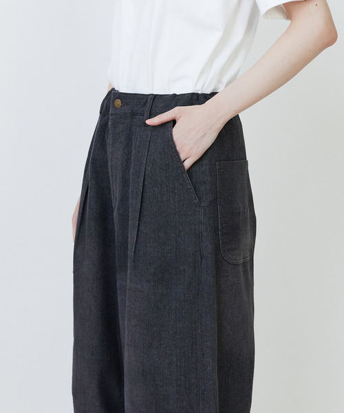 FRAPBOIS（フラボア）の「SPモーメントデニム パンツ（その他パンツ・レディース・ブラック/ブルー・1/3/2/0）」の8枚目の写真