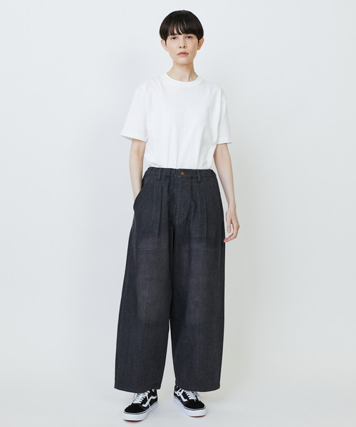 FRAPBOIS（フラボア）の「SPモーメントデニム パンツ（その他パンツ・レディース・ブラック/ブルー・1/3/2/0）」の16枚目の写真