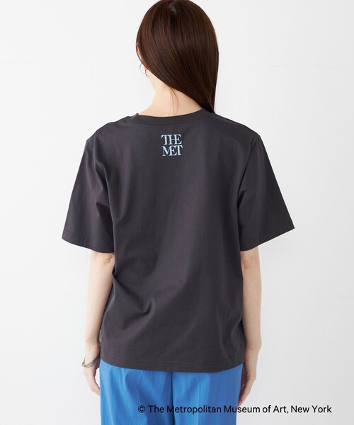 SHIPS Colors(シップス カラーズ)の「SHIPS Colors:THE MET コラボ モネ アート Tシャツ(Tシャツ/カットソー・レディース・オフホワイト/ダークグレー・ONE SIZE)」の14枚目の写真