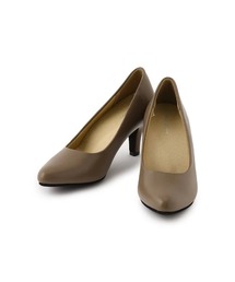 Perfect Suit FActory（パーフェクトスーツファクトリー）の「プレーンパンプス　7cmヒール　ブラック/ベージュ（パンプス）」