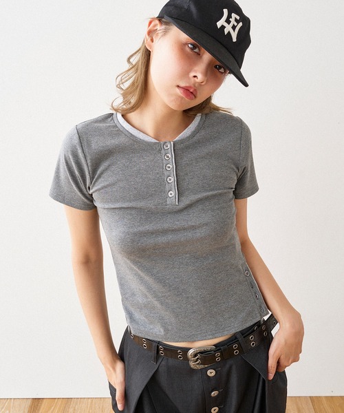 tシャツ バー＆シールドタイムレスヘンリー レディース Harley Davidson tシャツ バー＆シールドタイムレスヘンリー