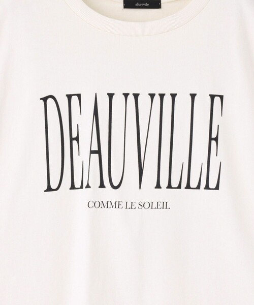 allureville（アルアバイル）の「ピグメントダイターンバックスリーブ T（Tシャツ/カットソー・レディース・アイボリー/ネイビー/ブルー・2）」の11枚目の写真