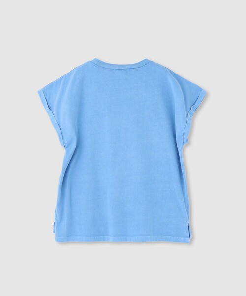 allureville（アルアバイル）の「ピグメントダイターンバックスリーブ T（Tシャツ/カットソー・レディース・アイボリー/ネイビー/ブルー・2）」の18枚目の写真