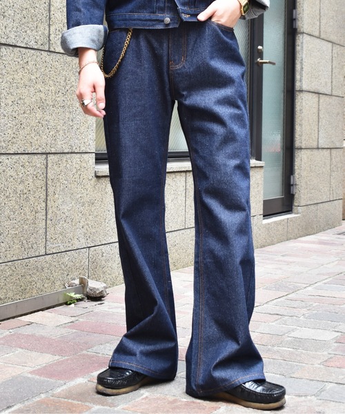 シンチバックブーツカットジーンズ（デニムパンツ）｜Noen（ノエン）の