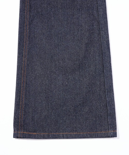 Noen（ノエン）の「シンチバックブーツカットジーンズ（デニムパンツ・メンズ・インディゴブルー/ブラック・SMALL/MEDIUM/LARGE）」の15枚目の写真