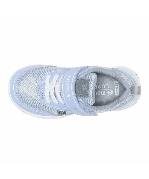 MoonStar(ムーンスター)の「【MoonStar/ムーンスター】LV 1231 キッズ/ジュニア スニーカー(スニーカー・キッズ・ベージュ/サックスブルー/グリーン・19.5cm/19.0cm/18.5cm/18.0cm/17.5cm/17.0cm/16.5cm/16.0cm/15.5cm/15.0cm/23.0cm/22.5cm/22.0cm/21.5cm/21.0cm/20.5cm/20.0cm)」の9枚目の写真