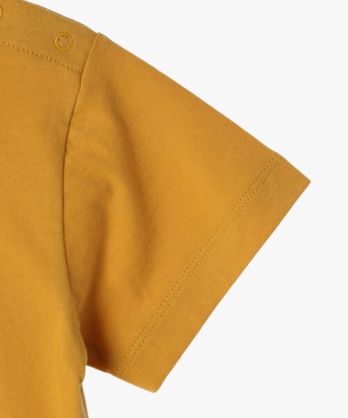 agnes b.(アニエスベー)の「ベビー ロゴ コットン 半袖 Tシャツ Agneau(Tシャツ/カットソー・キッズ・イエロー系その他・18M/1YEAR/2YEAR)」の4枚目の写真