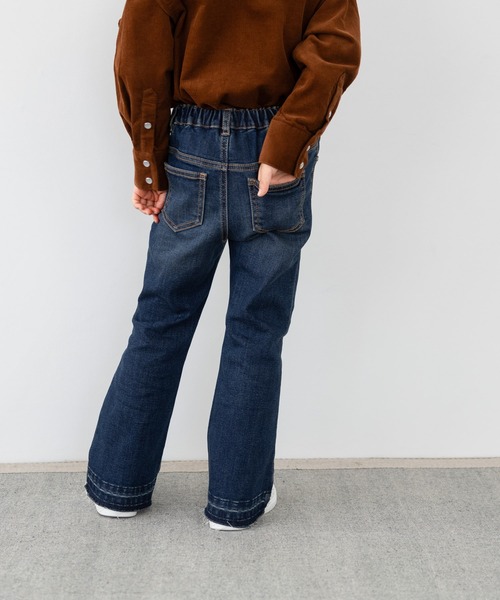 LOWRYS FARM(ローリーズファーム)の「デニムフレアパンツ 571655(デニムパンツ・キッズ・ライトブルー/ブルー・110cm/120cm/130cm/140cm/150cm)」の20枚目の写真