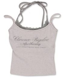 SPINNS | カップ付きレイヤード風キャミソール/ロゴ(キャミソール)