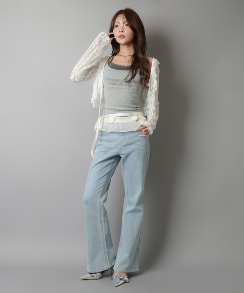 ⭐️美品⭐️【costume national】キャミソール　ワイヤー付き Lace Ladies ノンワイヤーカップ付きキャミソール タンク タンク