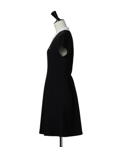 ワンピース French Sleeve Polo Mini Dress Herlipto Short Sleeve Polo Mini Dress（ワンピース）｜Her lip to（ハー