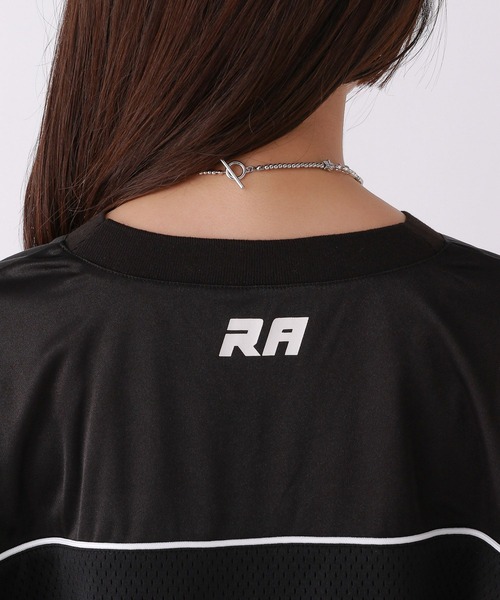 repipi armario（レピピ アルマリオ）の「フットボールロンT（Tシャツ/カットソー・キッズ・ブラック/カーキ/オフホワイト・SMALL/MEDIUM/LARGE）」の20枚目の写真