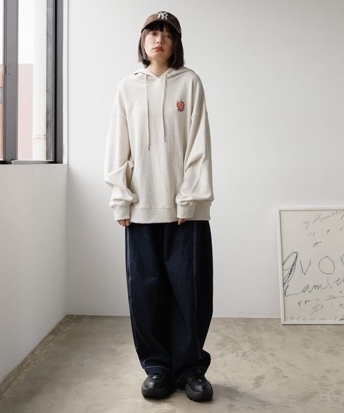 PBLIM（ページボーイリム）の「《UNISEX》メニーベリーパーカー（パーカー・レディース・ブラック/オートミール/ネイビー/ブラウン/チャコールグレー・MEDIUM/LARGE）」の14枚目の写真