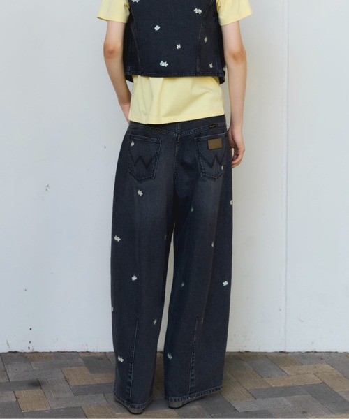 Wrangler×MAISON SPECIAL】Collaboration Flower Embroidery