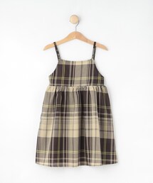 Dessin（デッサン）の「【リンクコーデ】ガーゼチェックワンピース（チュニック）」