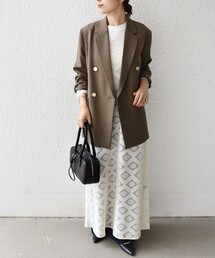 SHIPS Colors（シップス カラーズ）の「SHIPS Colors:〈手洗い可能〉レースキャミワンピース × ベーシックTEE セット◇（ワンピース）」