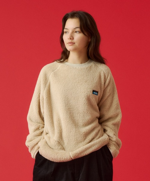 KAVU(カブー)の「KAVU/カブー Shaggy Crew/シャギークルー(Tシャツ/カットソー・メンズ・ネイビー/ナチュラル/ブラック/オリーブ・MEDIUM/LARGE)」の3枚目の写真