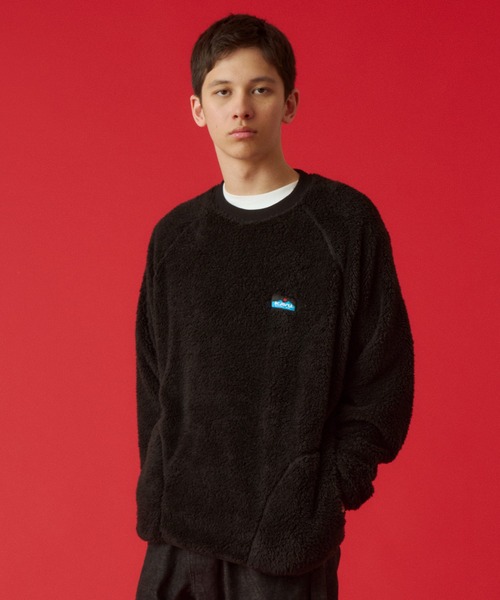 KAVU(カブー)の「KAVU/カブー Shaggy Crew/シャギークルー(Tシャツ/カットソー・メンズ・ネイビー/ナチュラル/ブラック/オリーブ・MEDIUM/LARGE)」の2枚目の写真