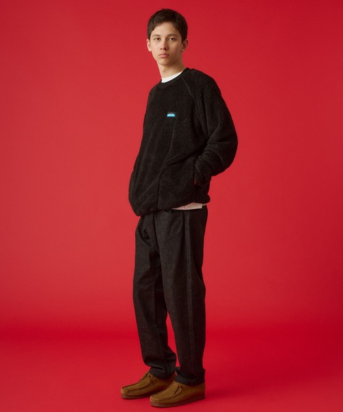 KAVU(カブー)の「KAVU/カブー Shaggy Crew/シャギークルー(Tシャツ/カットソー・メンズ・ネイビー/ナチュラル/ブラック/オリーブ・MEDIUM/LARGE)」の5枚目の写真
