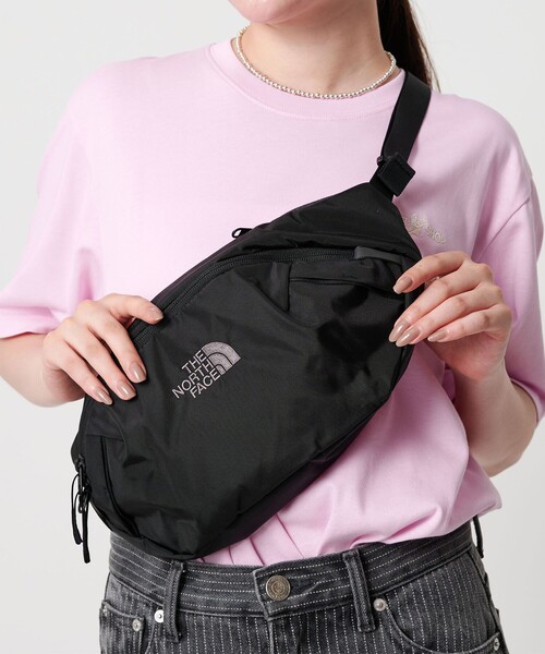 THE NORTH FACE(ザノースフェイス)の「<THE NORTH FACE>オリオン 3/ウエストバッグ(ボディバッグ/ウエストポーチ・レディース・ブラック/ダークブラウン・FREE)」の5枚目の写真
