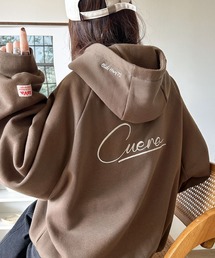 Java(ジャバ)の《JaVaジャバコラボ》デイリーもお出かけも、ゆるっと可愛く決まる♪バック刺繍裏起毛パーカー(長袖)(パーカー)