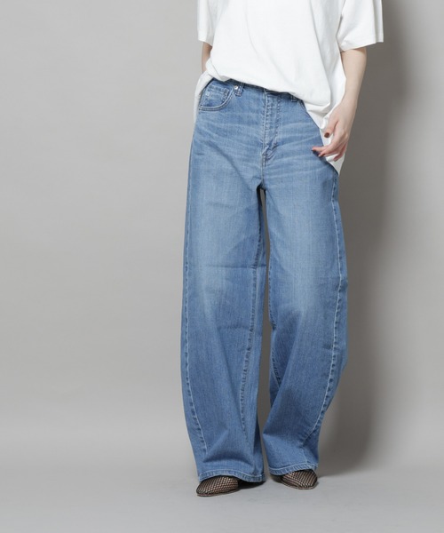 パンツ HANA SOMETHING サムシング レディース HANA SUPER HI-RISE CURVE