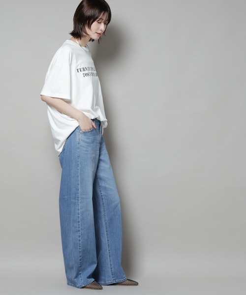 パンツ HANA SOMETHING サムシング レディース HANA SUPER HI-RISE CURVE