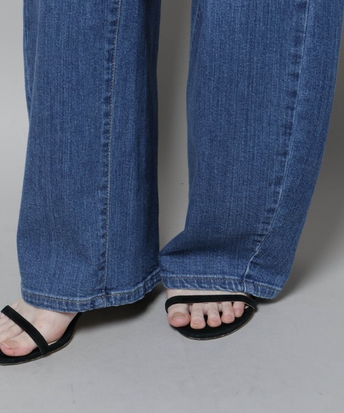 セール】SOMETHING/HANA CURVE TAPERED（デニムパンツ）｜SOMETHING