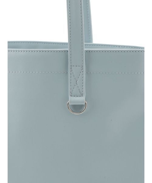 FURFUR(ファーファー)の「エンボスロゴトートバッグM(トートバッグ・レディース・アイボリー/ブラック/シルバー/ピンク/ラベンダー/サックスブルー・F)」の16枚目の写真