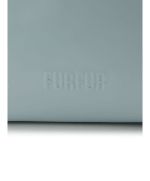 FURFUR(ファーファー)の「エンボスロゴトートバッグM(トートバッグ・レディース・アイボリー/ブラック/シルバー/ピンク/ラベンダー/サックスブルー・F)」の17枚目の写真