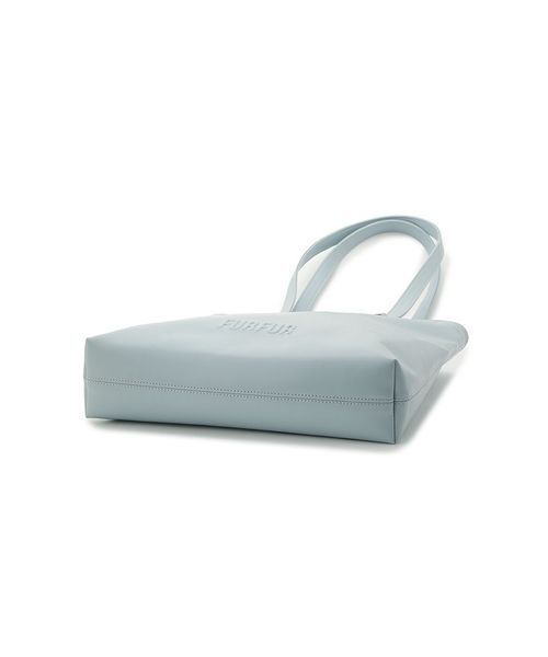 FURFUR(ファーファー)の「エンボスロゴトートバッグM(トートバッグ・レディース・アイボリー/ブラック/シルバー/ピンク/ラベンダー/サックスブルー・F)」の19枚目の写真