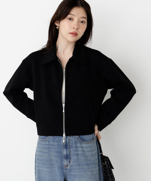 PROPORTION BODY DRESSING（プロポーションボディドレッシング）の「襟付きジップカットジャケット / 1215255904（テーラードジャケット・レディース・ブラウン/ベージュ/ブラック・FREE）」の6枚目の写真