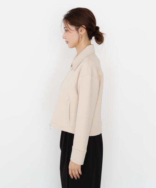 PROPORTION BODY DRESSING（プロポーションボディドレッシング）の「襟付きジップカットジャケット / 1215255904（テーラードジャケット・レディース・ブラウン/ベージュ/ブラック・FREE）」の21枚目の写真